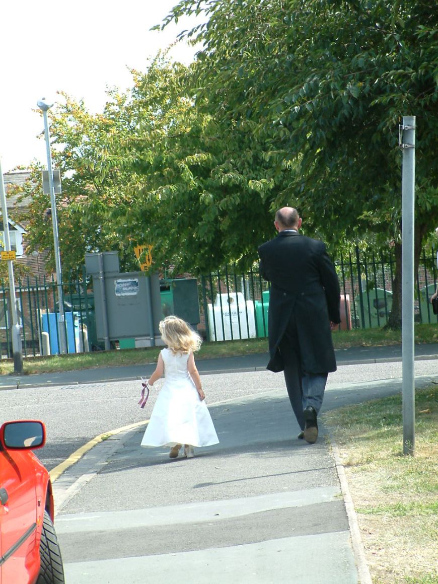 You going anywhere special today? (A grandad, T-W-O & his granddaughter)